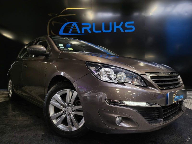 PEUGEOT 308 1.6 BlueHDi 115cv ACTIVE / REGULATEUR + LIMITEUR / AIDE AU PARKING / FAIBLE KILOMETRAGE
