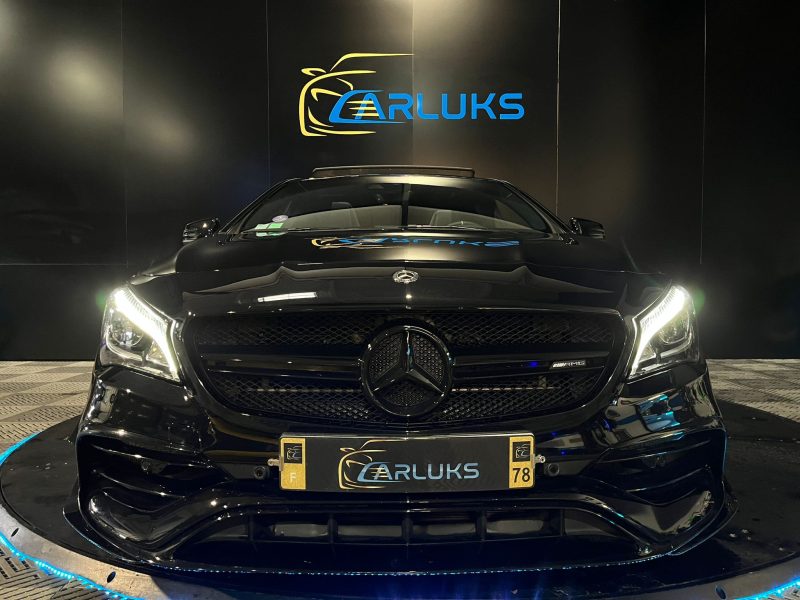 MERCEDES CLA AMG CLA 45 4-matic 420 CV WHITE ART EDITION PACK CARBON / PACK AERO / APPLE CARPLAY