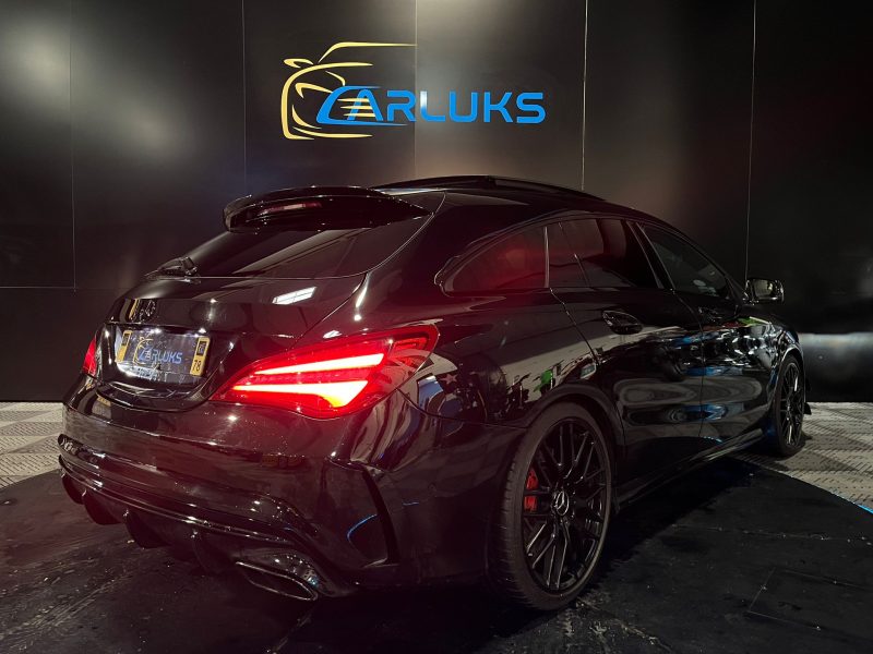 MERCEDES CLA AMG CLA 45 4-matic 420 CV WHITE ART EDITION PACK CARBON / PACK AERO / APPLE CARPLAY