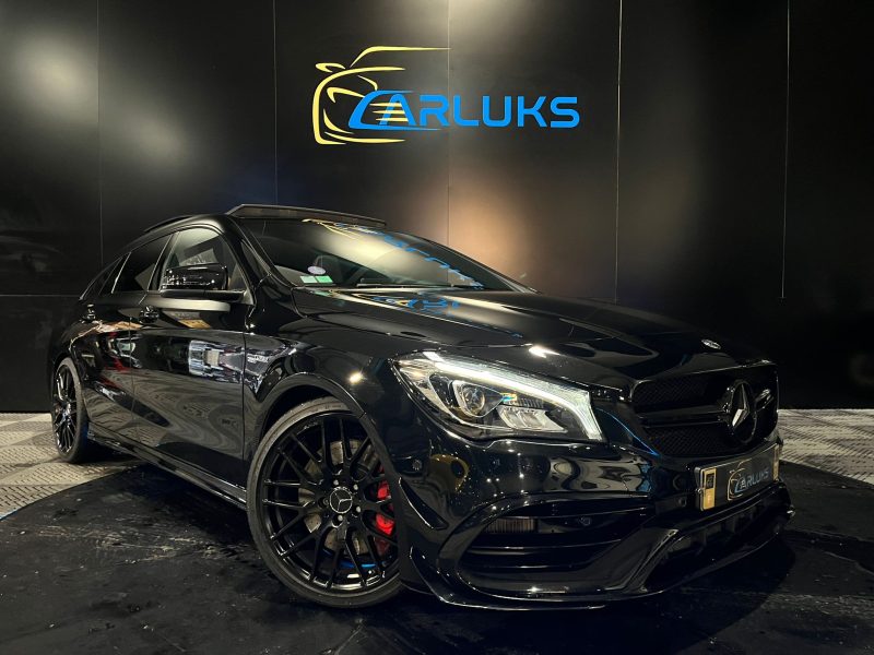MERCEDES CLA AMG CLA 45 4-matic 420 CV WHITE ART EDITION PACK CARBON / PACK AERO / APPLE CARPLAY