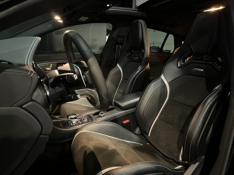 MERCEDES CLA AMG CLA 45 4-matic 420 CV WHITE ART EDITION PACK CARBON / PACK AERO / APPLE CARPLAY