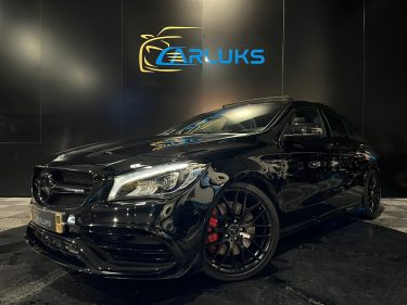 MERCEDES CLA AMG CLA 45 4-matic 420 CV WHITE ART EDITION PACK CARBON / PACK AERO / APPLE CARPLAY