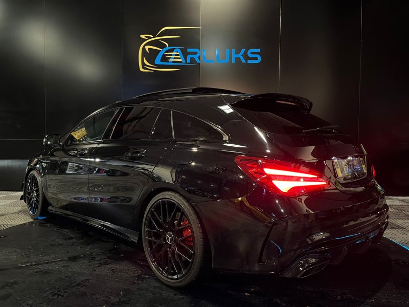 MERCEDES CLA AMG CLA 45 4-matic 420 CV WHITE ART EDITION PACK CARBON / PACK AERO / APPLE CARPLAY