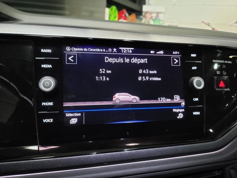 1.0 TSI 110 cv R-LINE / CARPLAY / CAMERA / REGULATEUR 