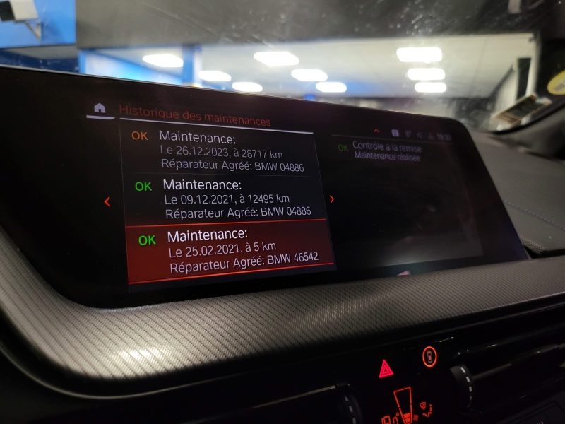 BMW SERIE 1 116D M SPORT DKG ENTRETIEN BMW / APPLE CARPLAY / ECLAIRAGE D'AMBIANCE