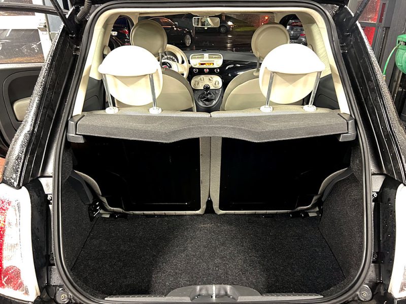 FIAT 500 II LOUNGE 1.2 69 Cv TOIT PANORAMIQUE BLUETOOTH CLIMATISATION CRIT AIR 1 - GARANTIE 1 AN