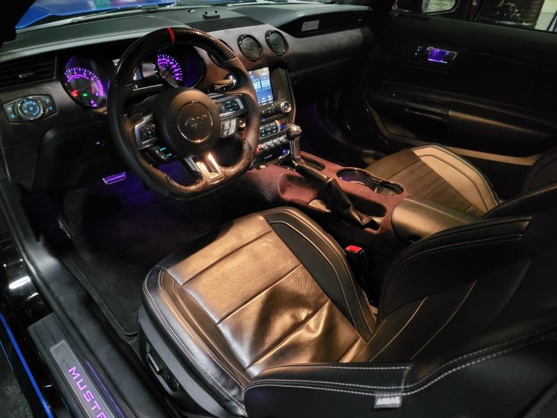 FORD MUSTANG GT Coupé 5.0 V8 421cv BVA / SIEGES CHAUFFANT-VENTILES/VOLANT SPORT/CAMERA DE RECUL