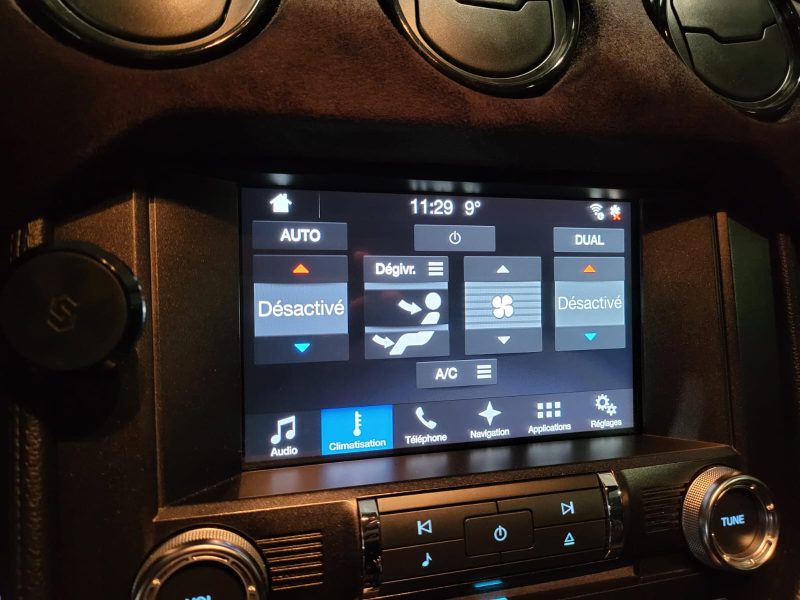 FORD MUSTANG GT Coupé 5.0 V8 421cv BVA / SIEGES CHAUFFANT-VENTILES/VOLANT SPORT/CAMERA DE RECUL