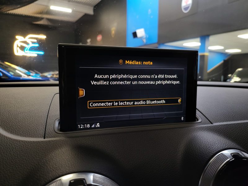 AUDI A3 SPORTBACK 1.4 TFSI E-TRON S-TRONIC 150CH /VIRTUAL COCKPIT+CARPLAY+KEY LESS+CAMERA DE RECUL+F