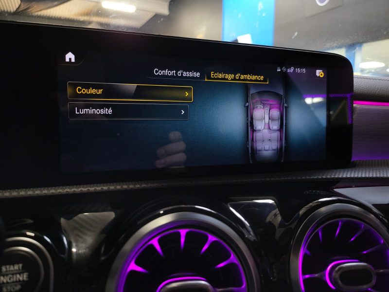 MERCEDES CLASSE A 250 E 218cv AMG LINE FULL OPTIONS / SIEGES ELECTRIQUES A MEMOIRE / CARPLAY