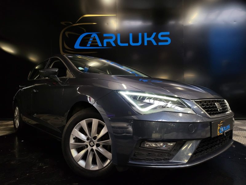 SEAT LEON 1.0 TSI BVM6 115cv STYLE / SUIVI COMPLET / RADAR DE RECUL / PHARES LED / GPS TACTILE