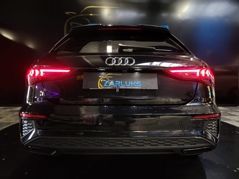AUDI A3 Sportback 35 TFSI Mild Hybrid 150cv S LINE PACK BLACK / TOIT OUVRANT / APPLE CARPLAY / BANG 