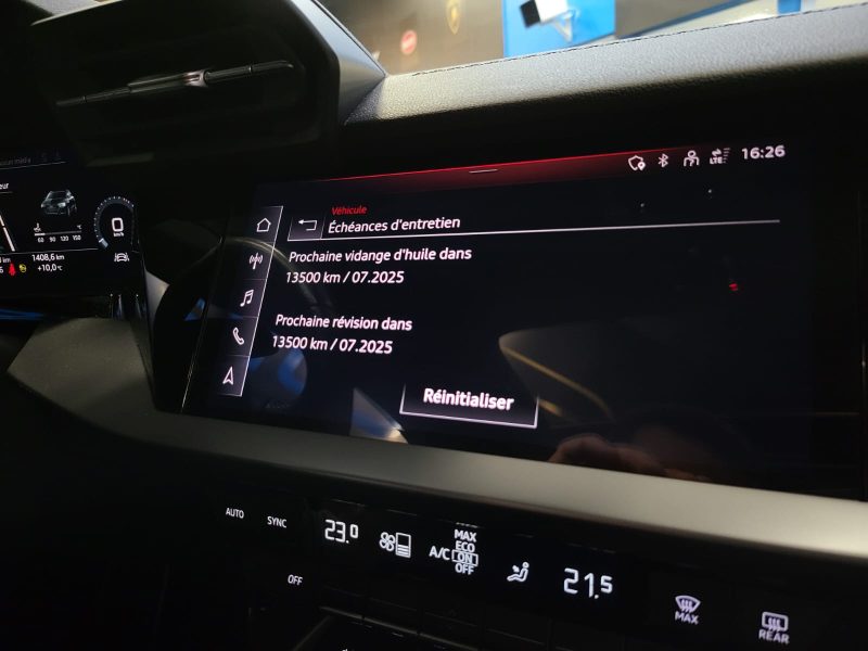 AUDI A3 Sportback 35 TFSI Mild Hybrid 150cv S LINE PACK BLACK / TOIT OUVRANT / APPLE CARPLAY / BANG 