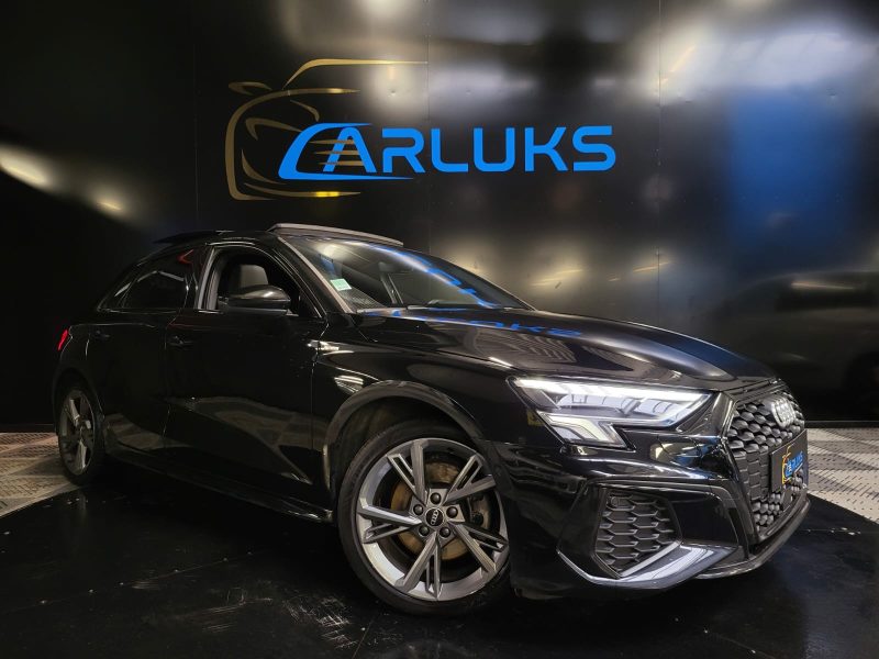AUDI A3 Sportback 35 TFSI Mild Hybrid 150cv S LINE PACK BLACK / TOIT OUVRANT / APPLE CARPLAY / BANG 