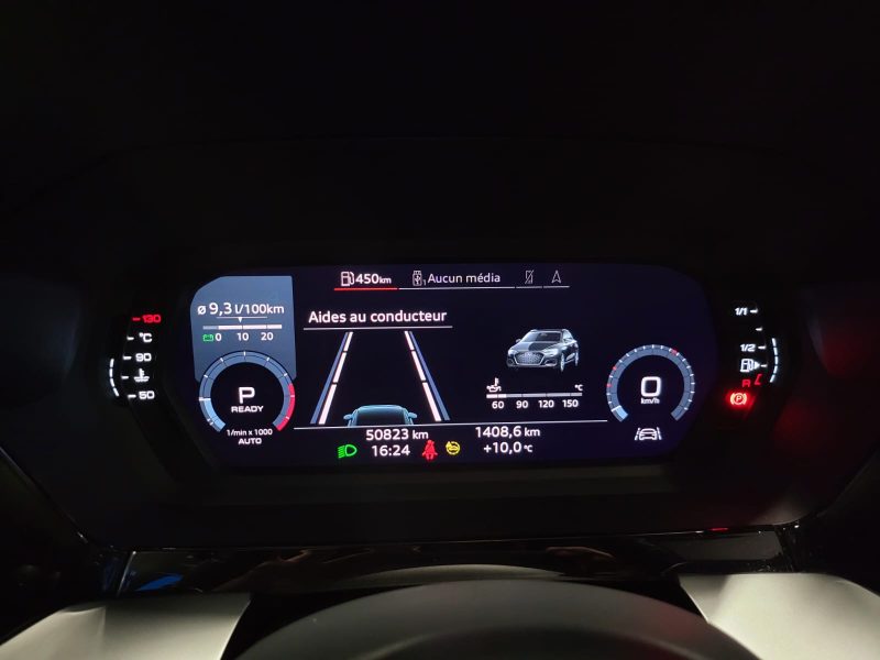 AUDI A3 Sportback 35 TFSI Mild Hybrid 150cv S LINE PACK BLACK / TOIT OUVRANT / APPLE CARPLAY / BANG 