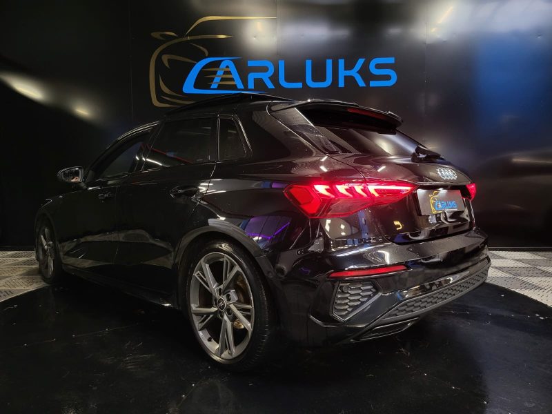AUDI A3 Sportback 35 TFSI Mild Hybrid 150cv S LINE PACK BLACK / TOIT OUVRANT / APPLE CARPLAY / BANG 