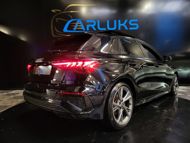 AUDI A3 Sportback 35 TFSI Mild Hybrid 150cv S LINE PACK BLACK / TOIT OUVRANT / APPLE CARPLAY / BANG 