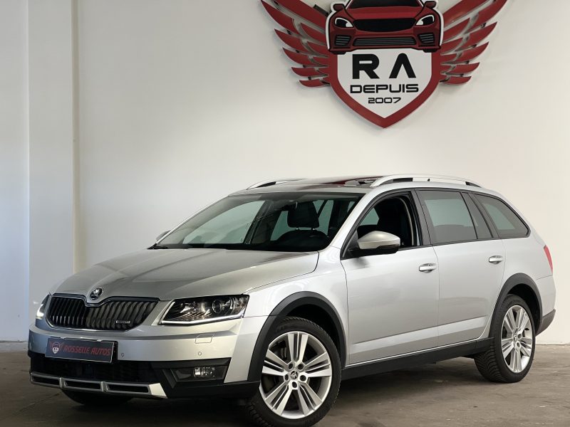 SKODA OCTAVIA 2.0 TDI 184CH SCOUT 4x4 DSG