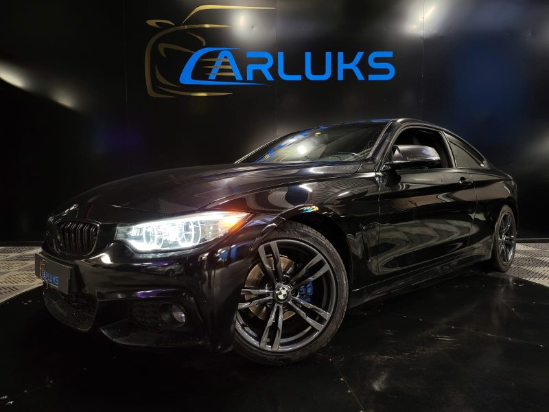 BMW SERIE 4 420d 184cv F32 PACK M / RADAR AV ET AR / PACK BLACK / INTERIEURE ALCANTARA 