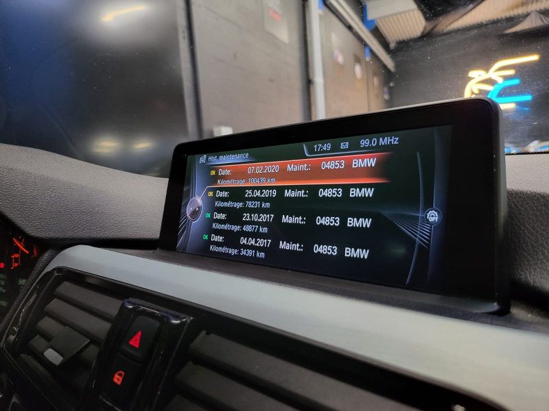 BMW SERIE 4 420d 184cv F32 PACK M / RADAR AV ET AR / PACK BLACK / INTERIEURE ALCANTARA 