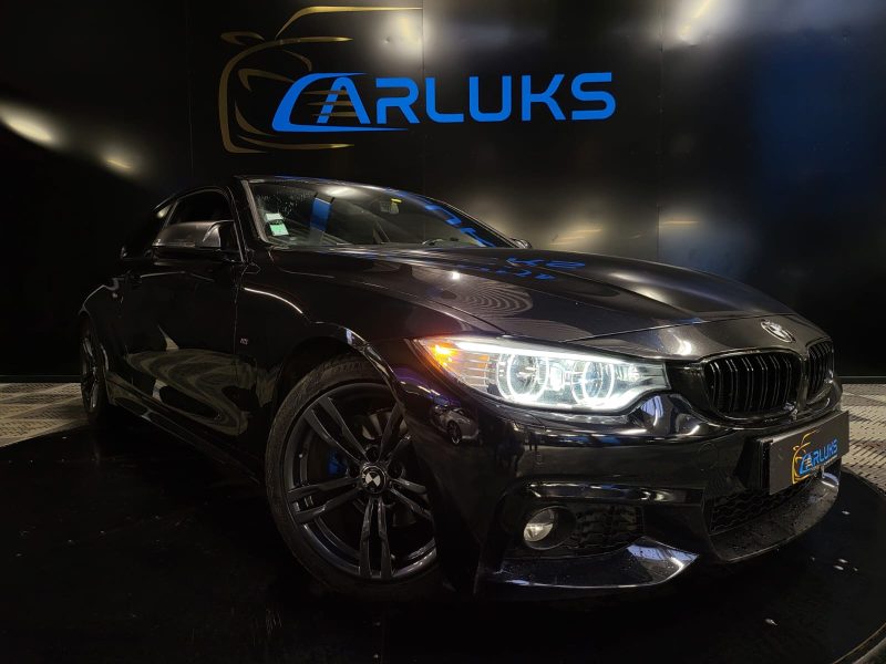 BMW SERIE 4 420d 184cv F32 PACK M / RADAR AV ET AR / PACK BLACK / INTERIEURE ALCANTARA 