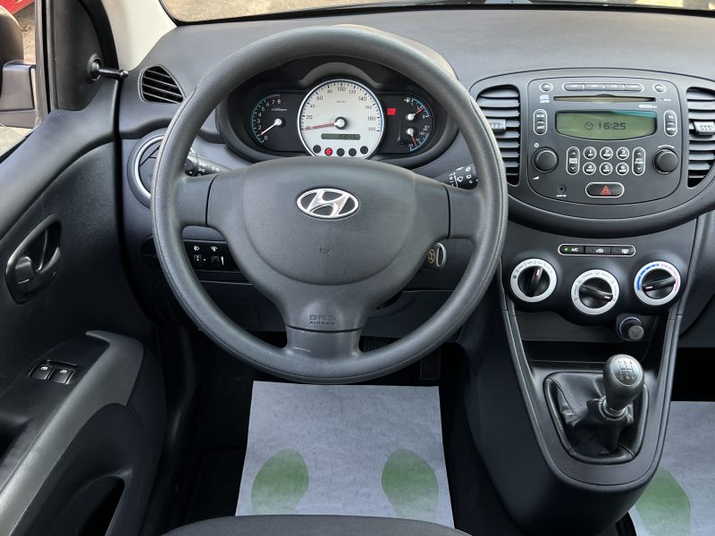 HYUNDAI i 10 1.2 78 Cv 15 800 Kms / 5 PORTES CLIMATISATION BLUETOOTH CRIT AIR 1 - GARANTIE 1 AN