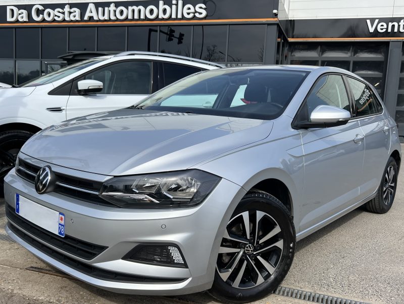 VOLKSWAGEN POLO 6 VI UNITED 1.0 TSI 95 BOITE AUTO VIRTUAL COCKPIT CAMERA APPLE ANDROID Garantie 1 an