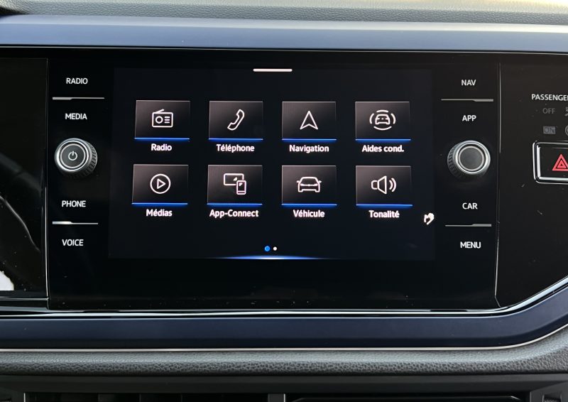 VOLKSWAGEN POLO 6 VI UNITED 1.0 TSI 95 BOITE AUTO VIRTUAL COCKPIT CAMERA APPLE ANDROID Garantie 1 an