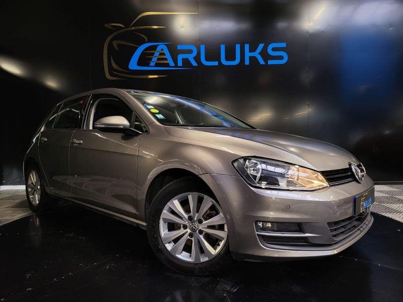 VOLKSWAGEN GOLF VII 1.6 TDI 110CV DSG 7 CONFORTLINE / CARPLAY / REGULATEUR ADAPTATIF / PARK PILOT AV