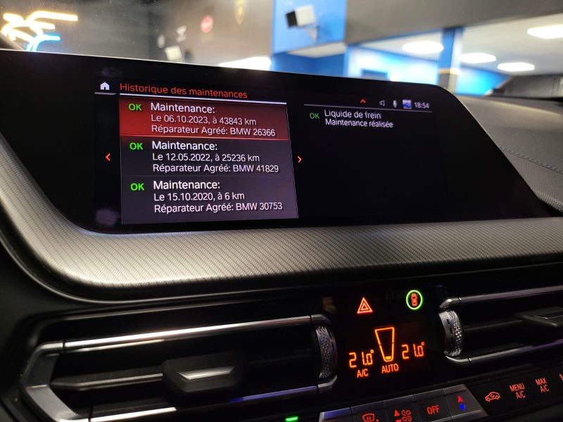 BMW SERIE 1 III 118 I 136cv M SPORT DKG 7 / VIRTUAL COCKPIT/ PACK AMBIANCE / APPLE CARPLAY