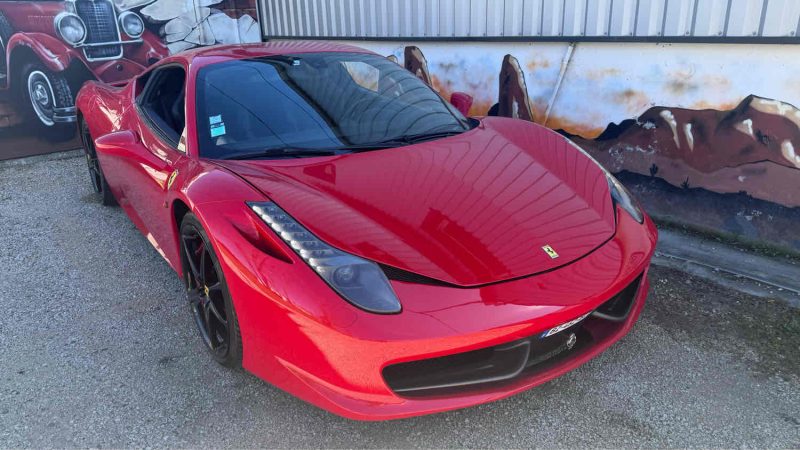 FERRARI 458 ITALIA 4.5 570cv REPRISE POSSIBLE