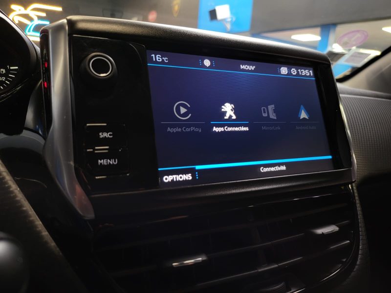 PEUGEOT 208 1.2 PURETECH 110cv BVM6 ALLURE APPLE CARPLAY / RADAR DE RECUL / SUIVI COMPLET PEUGEOT 