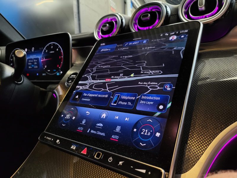 MERCEDES GLC 220d 4MATIC AMG LINE 197cv / 1ER MAIN / ORIGINE FRANCE / GARANTIE CONSTRUCTEUR / PACK P