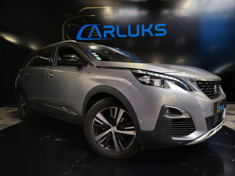 PEUGEOT 5008 1.2 PURETECH 130CV BVM6 GT / SUIVI COMPLET / CARPLAY / KEYLESS / LUMIERE D\'AMBIENCE