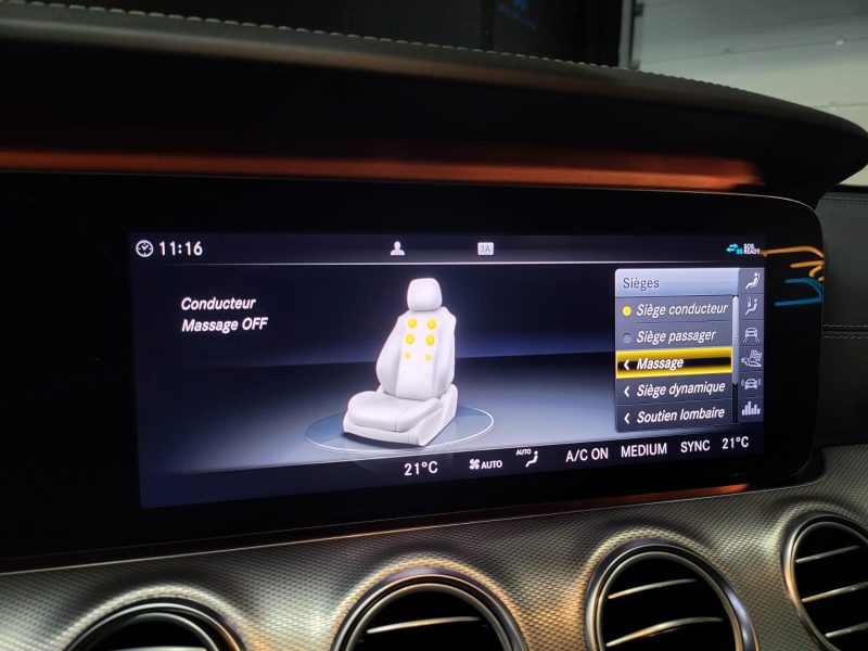 MERCEDES CLASSE E  AMG E 63 S 4-matic+ 612cv TOIT OUVRANT / ACC / SIEGES CHAUFFANT / VENTILE / CAMER