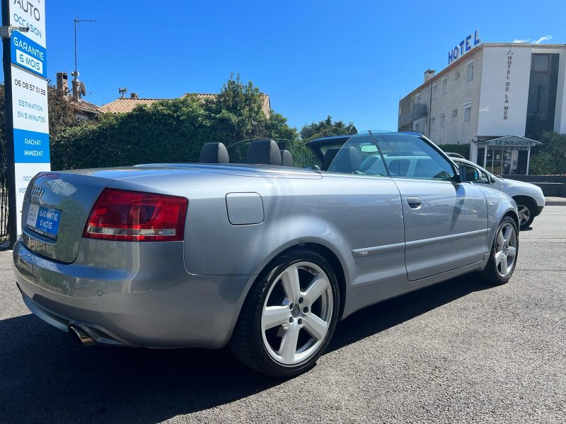 AUDI A4 Cabriolet 3.2 FSI V6 Quattro Sline 255cv (GPL)