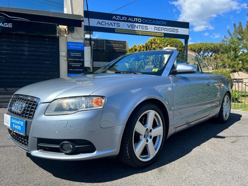 AUDI A4 Cabriolet 3.2 FSI V6 Quattro Sline 255cv (GPL)