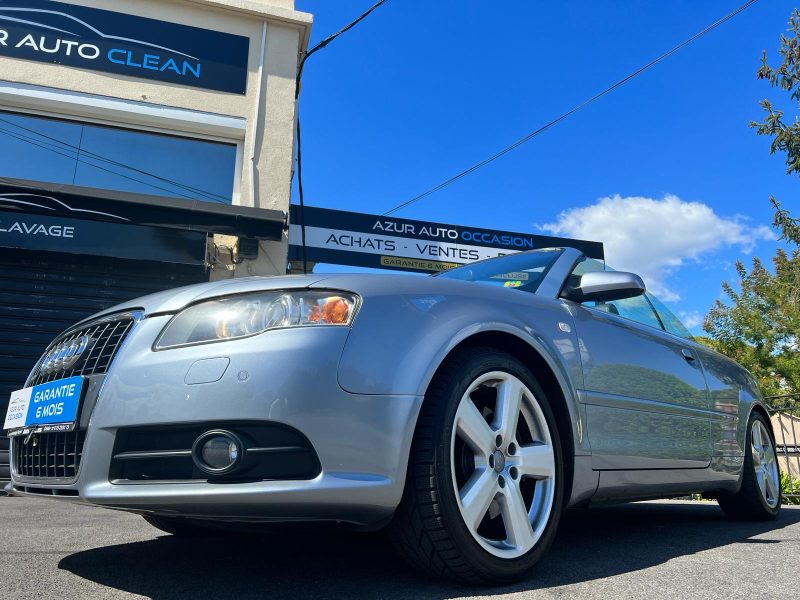 AUDI A4 Cabriolet 3.2 FSI V6 Quattro Sline 255cv (GPL)