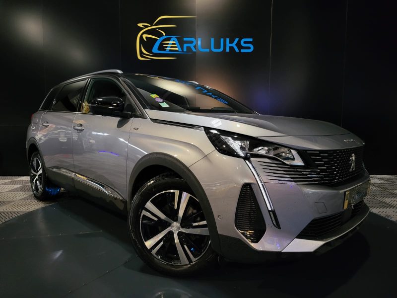 PEUGEOT 5008 1.2 PureTech 130cv GT EAT8 7PL / APPLE CARPLAY/SIEGES CHAUFFANT-MASSANT/CAMERA DE RECUL