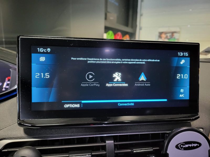 PEUGEOT 5008 1.2 PureTech 130cv GT EAT8 7PL / APPLE CARPLAY/SIEGES CHAUFFANT-MASSANT/CAMERA DE RECUL