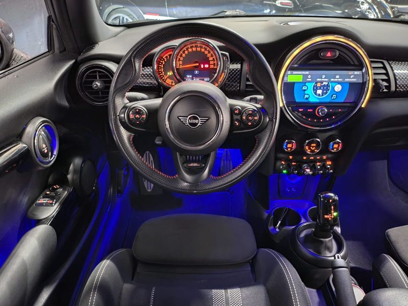 MINI COOPER S 2.0 i 192cv PACK JCW / CARPLAY+PARK ASSIST+CAMÉRA DE RECUL+ENTRETIEN COMPLET MINI+ KEY