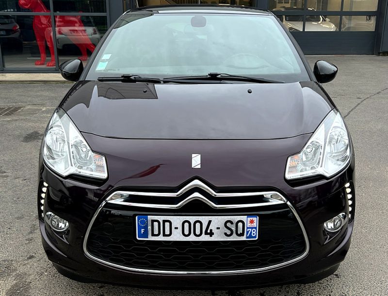 CITROEN DS3 SO CHIC 1.2 VTI 82 Cv 28 800 Kms / GPS BLUETOOTH CRIT AIR 1 - GARANTIE 1 AN