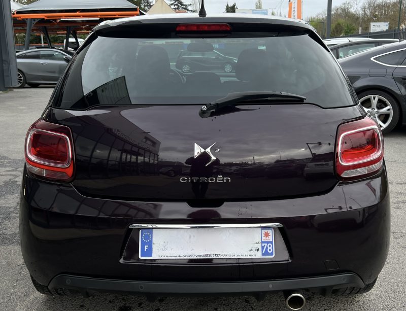 CITROEN DS3 SO CHIC 1.2 VTI 82 Cv 28 800 Kms / GPS BLUETOOTH CRIT AIR 1 - GARANTIE 1 AN