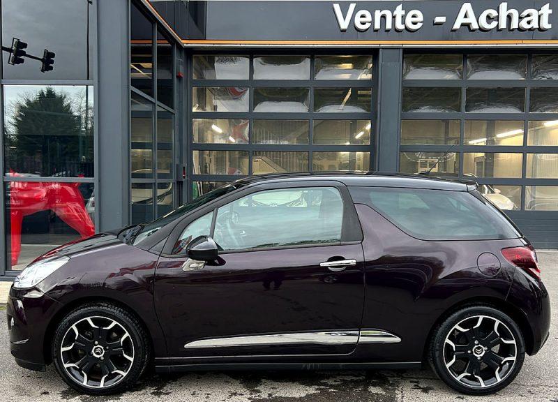 CITROEN DS3 SO CHIC 1.2 VTI 82 Cv 28 800 Kms / GPS BLUETOOTH CRIT AIR 1 - GARANTIE 1 AN