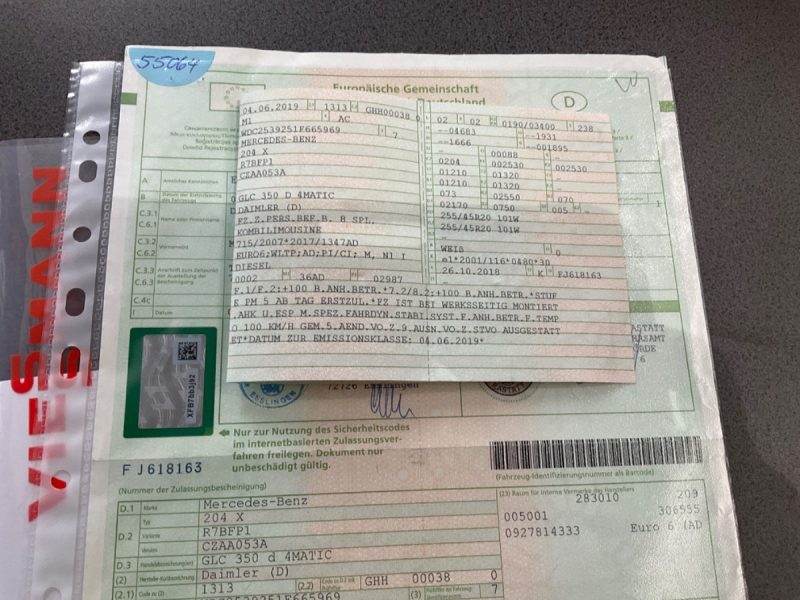 Mercedes-Benz GLC-Klasse GLC 350 d 4Matic AMG Line 2019