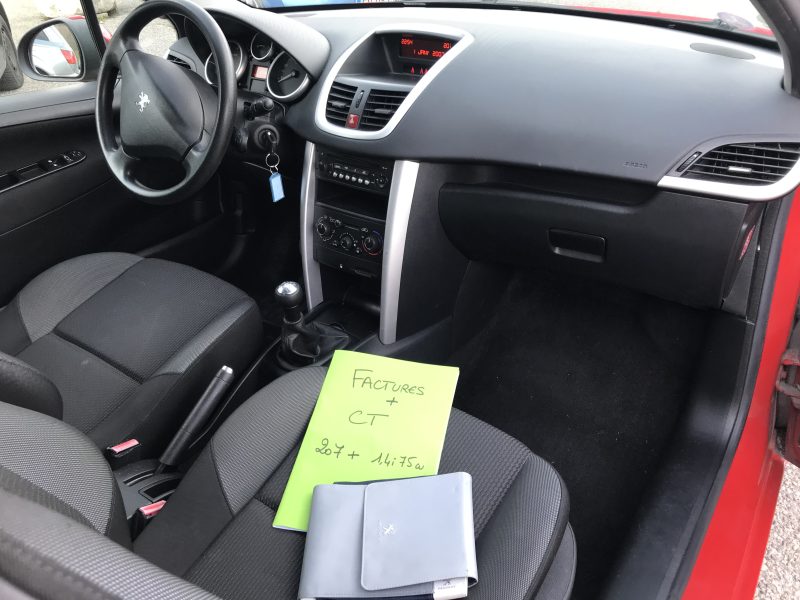 207 + 1.4i 75cv BASE - GARANTIE 6 MOIS