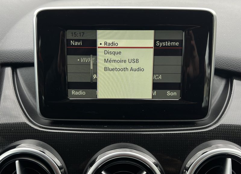 MERCEDES CLASSE B II DESIGN 180 CDI 110 Cv PREMIERE MAIN CAMERA RECUL GPS BLUETOOTH - GARANTIE 1 AN