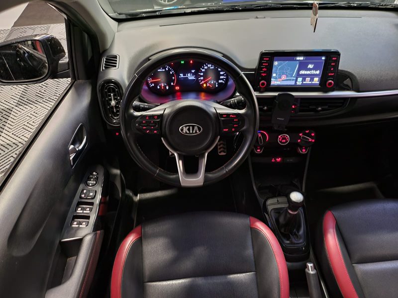 KIA PICANTO 1.2 DPI GT LINE / CAR PLAY+CAMERA+LED+CHARGEUR INDUCTION/