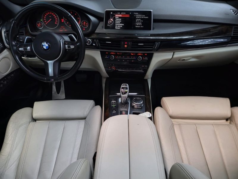 BMW X5 25d 231cv M-Sport xDrive BVA / TOIT OUVRANT/SIEGES A MEMOIRE/GPS/BLUETOOTH