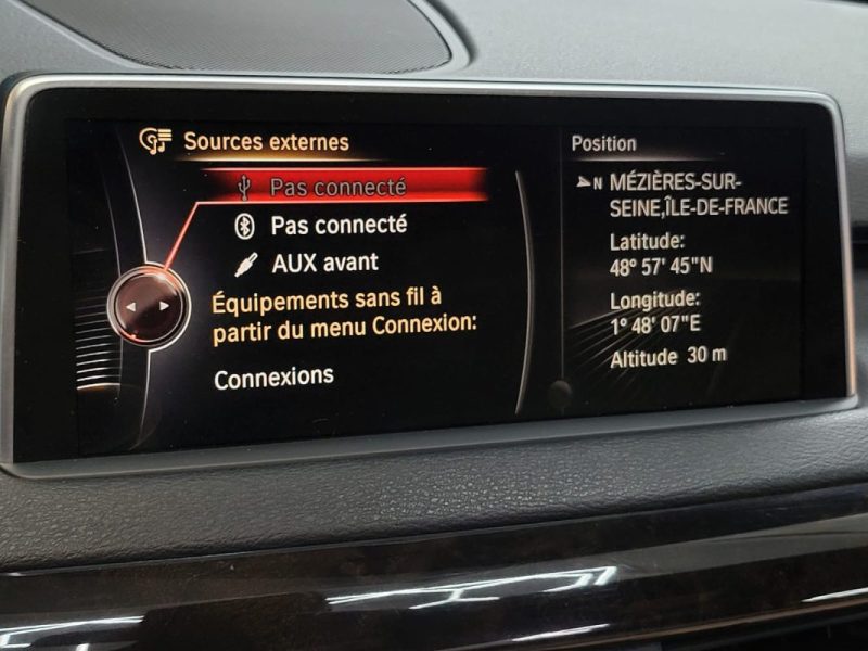 BMW X5 25d 231cv M-Sport xDrive BVA / TOIT OUVRANT/SIEGES A MEMOIRE/GPS/BLUETOOTH